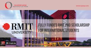 Fully Funded RMIT PhD Scholarship for International Students