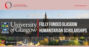 Fully Funded Glasgow Humanitarian Scholarships