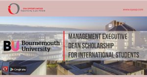 Management Executive Dean Scholarship for International Students, oyaop, oyaop.com, www.oyaop.com, oyaop opportunities, oya opportunities