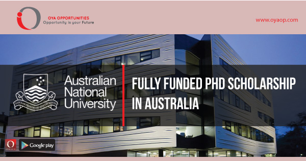 Fully Funded Phd Scholarship in Australia