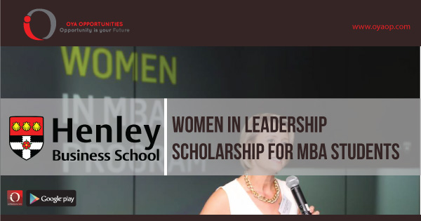 Women in Leadership Scholarship For MBA Students, oyaop, oyaop.com, www.oyaop.com, oyaop opportunities, oya opportunities