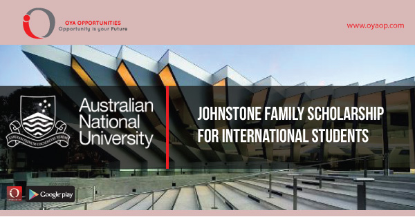 Johnstone Family Mathematics Scholarship for International Students