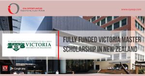 Fully Funded Victoria Master Scholarship in New Zealand, oyaop, oyaop.com, www.oyaop.com, oyaop opportunities, oya opportunities
