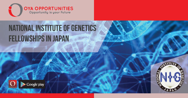 National Institute of Genetics Fellowships in Japan