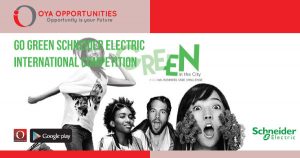 Go Green Schneider Electric International Competition