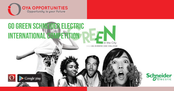 Go Green Schneider Electric International Competition