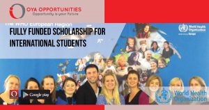 World Health Organization Internship for International Students