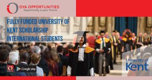 Fully Funded University of Kent Scholarship for International Students