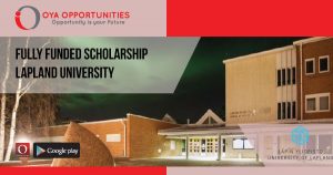 Fully Funded Lapland University Scholarship