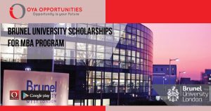 Brunel University Scholarships for MBA Program