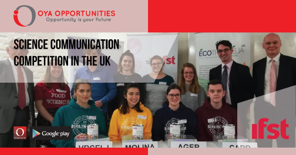 Science Communication Competition in the UK