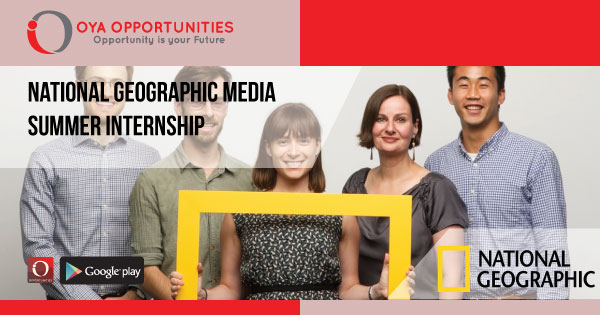 National Geographic Media Summer Internship