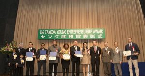 Funded Takeda Foundation Young Entrepreneurship Award, Japan