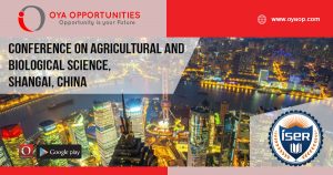 Conference on Agricultural and Boilogical Sciencce