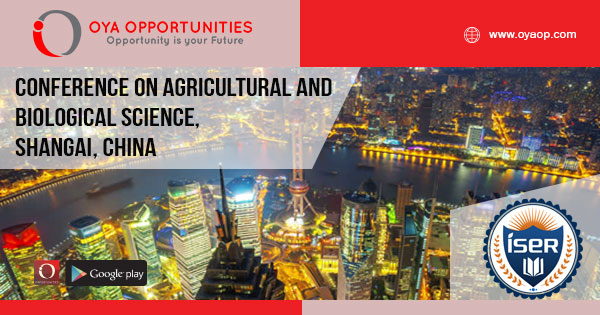 Conference on Agricultural and Boilogical Sciencce
