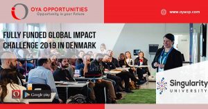 Fully Funded Global Impact Challenge 2019 in Denmark