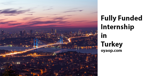 Fully Funded Internship in Turkey