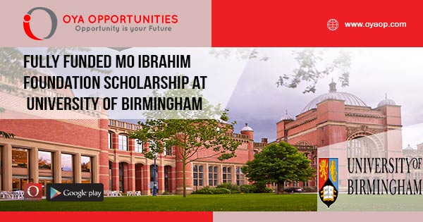 Fully Funded Mo Ibrahim Foundation Scholarship in UK
