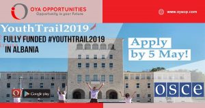 Fully Funded #YouthTrail2019 in Albania