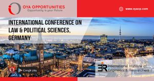 International conference on law and political science Hamburg