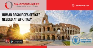 Human-resources-officer-needed-at-WFP,-italy