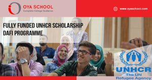 Fully Funded UNHCR Scholarship DAFI Programme