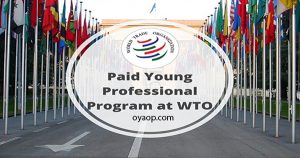 World Trade Organization Young Professionals Programme