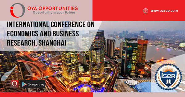 International Conference on Economics and Business Research, Shanghai