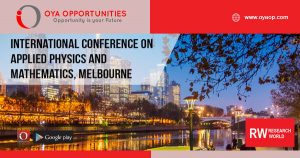 International conference on Applied Physics and Mathematics, Melbourne