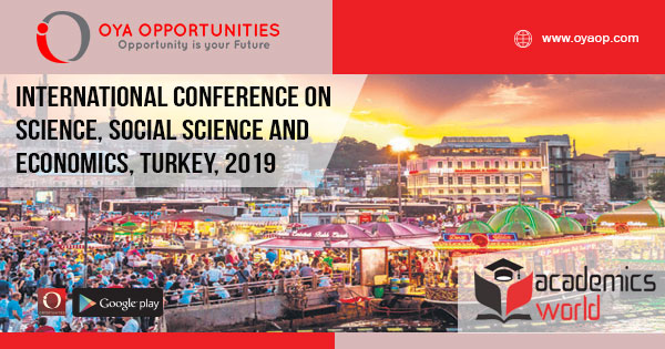 International Conference on Science, Social Science and Economics, Turkey