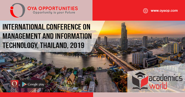 International Conference on Management and Information Technology, Thailand