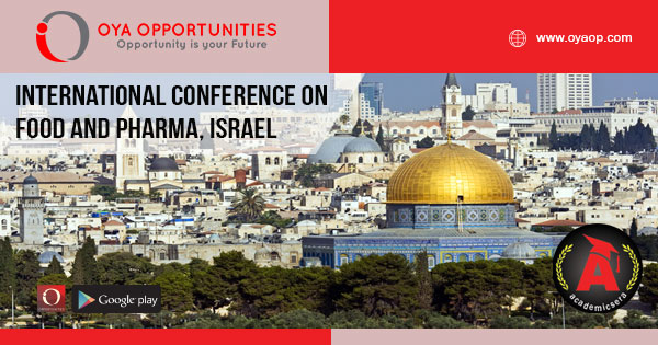 International Conference on Food and Pharma, Israel