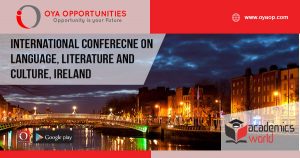 International Conference on Language, Literature, and Culture, Ireland