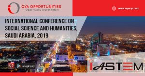 International Conference on Social Science and Humanities, Saudi Arabia