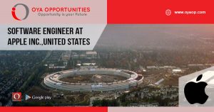Software Engineer at Apple Inc.,United States