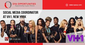 Social Media Coordinator at VH1, New York