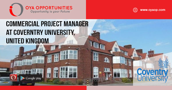 Commercial Project Management at Coventry University, UK