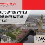 Robotic and Automation System Engineer at the University of West of Scotland