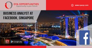 Business Analyst at Facebook, Singapore