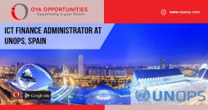 ICT Finance Administrator at UNOPS, Spain