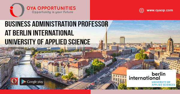 Business Administration Professor at Berlin International University of Applied Science