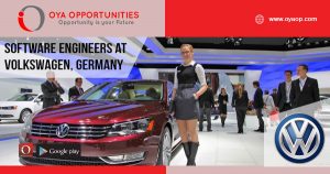 Software Engineers at Volkswagen, Germany