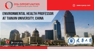 Environmental Health Professor at Tianjin University, China