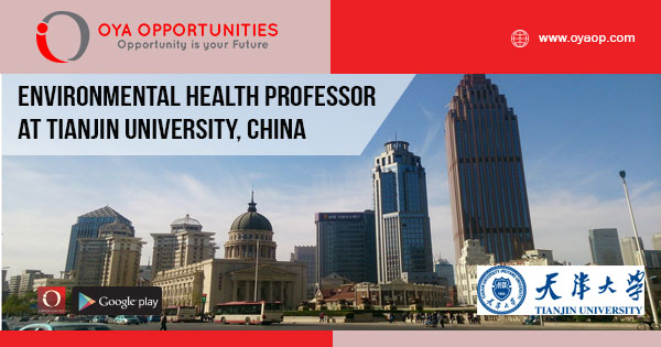 Environmental Health Professor at Tianjin University, China