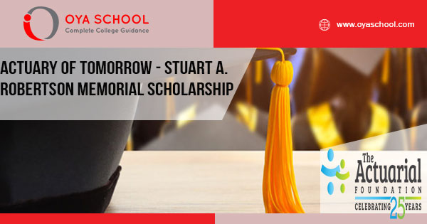 Actuary of Tomorrow - Stuart A. Robertson Memorial Scholarship