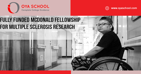 Fully Funded McDonald fellowship for multiple sclerosis research