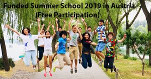 Funded Summer School 2019 in Austria (Free Participation)