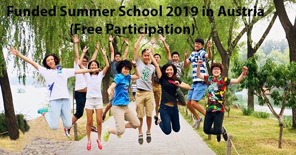 Funded Summer School 2019 in Austria (Free Participation)