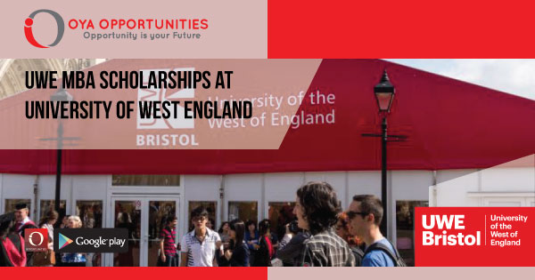 UWE MBA Scholarships at University of the West of England