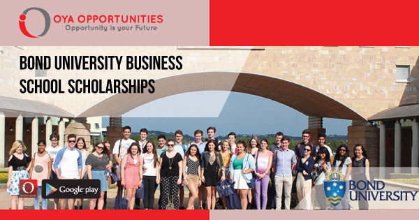 Bond University Business School Scholarships